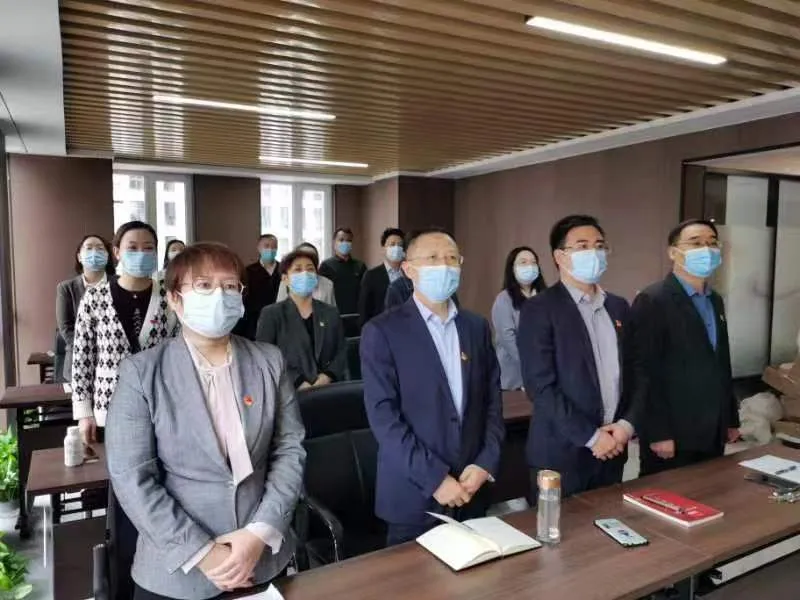时代经典丨展望新蓝图 开启新征程 我所组织收看党的二十大开幕会